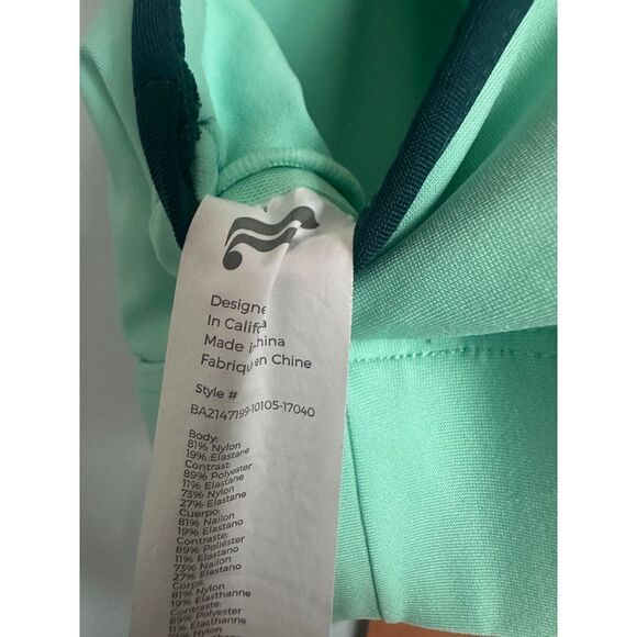 Fabletics Ella High Impact Sports Padded Bra Top Blue Womens Size M - Picture 4 of 4